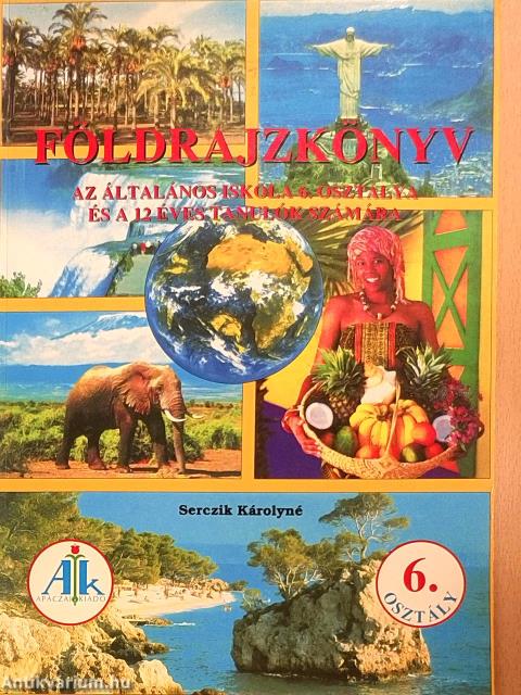 Földrajzkönyv 6.