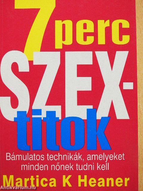 7 perc szextitok