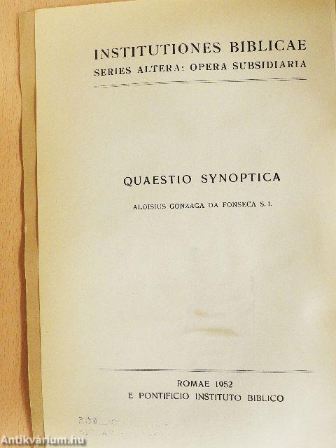 Quaestio Synoptica