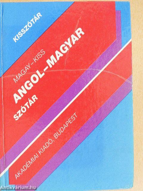 Angol-magyar szótár 