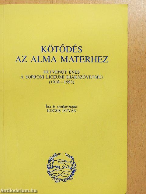 Kötődés az alma materhez