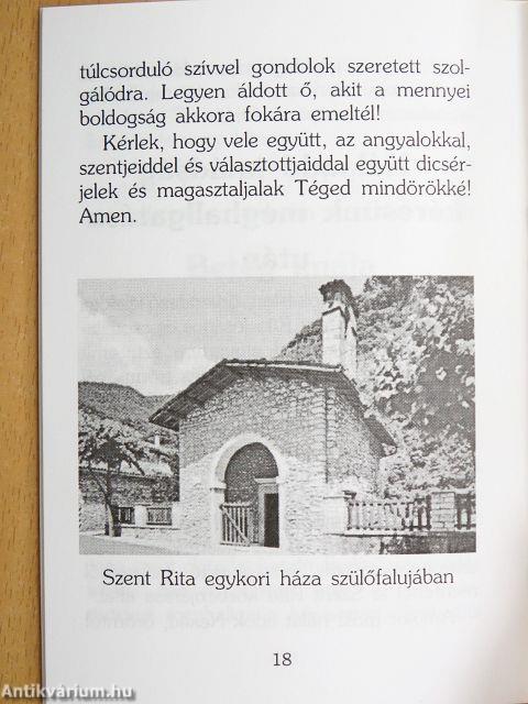 Szent Rita imafüzet