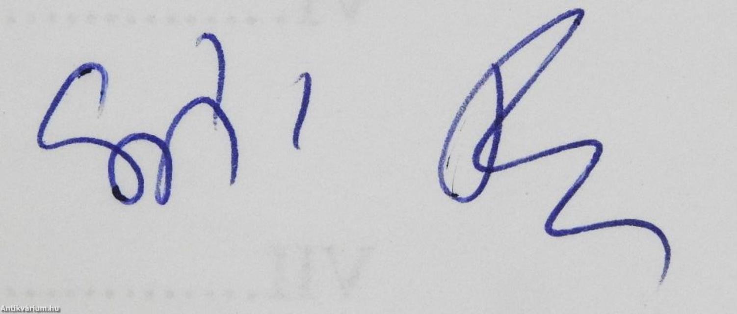 A holló felrepül (dedikált példány)