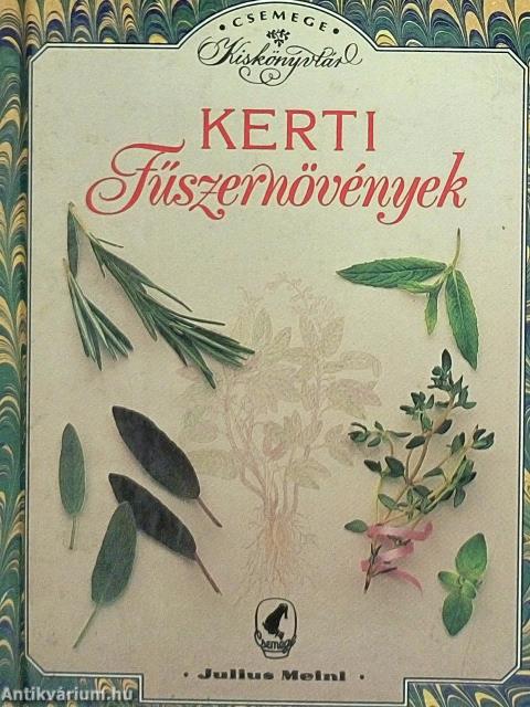 Kerti fűszernövények