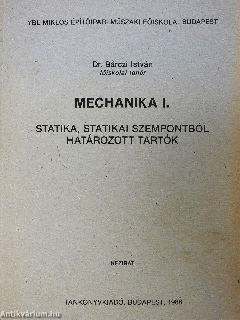 Mechanika I.