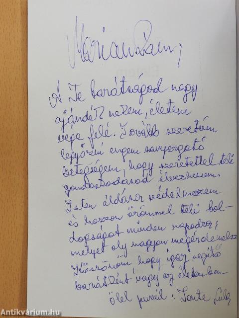 Életem (dedikált példány)