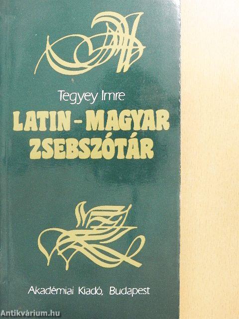 Latin-magyar zsebszótár