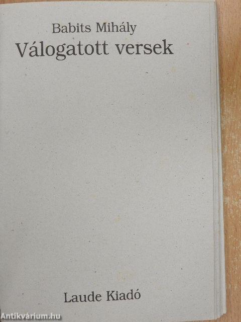 Válogatott versek
