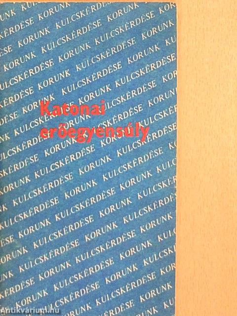 Katonai erőegyensúly