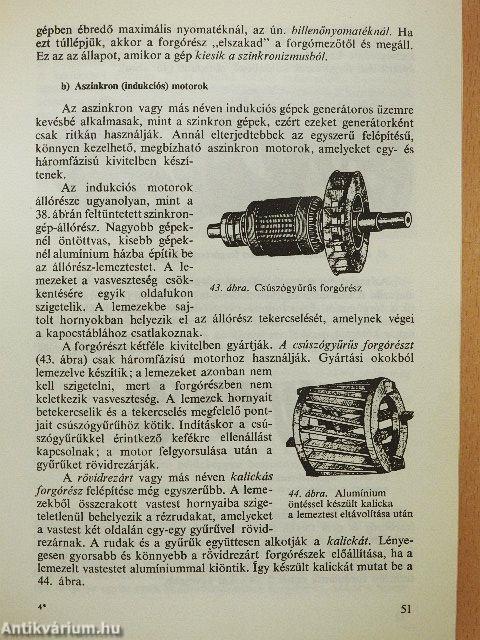 Villamos forgógépek tekercselése