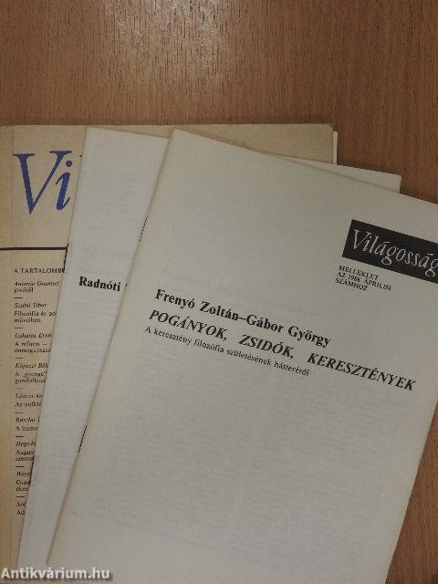 Világosság 1988. (nem teljes évfolyam)