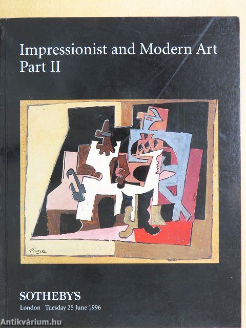 Impressionist and Modern Art II.
