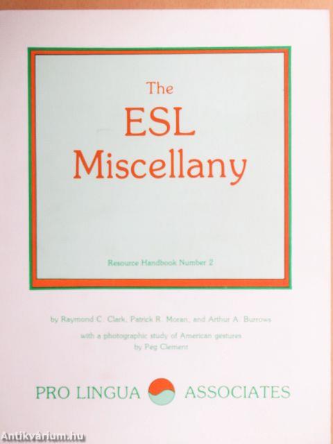The ESL Miscellany