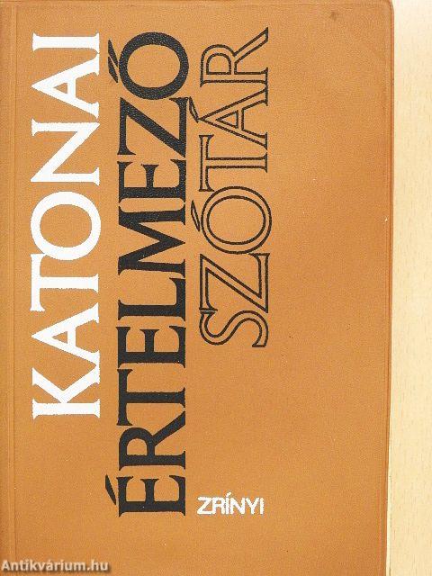 Katonai értelmező szótár