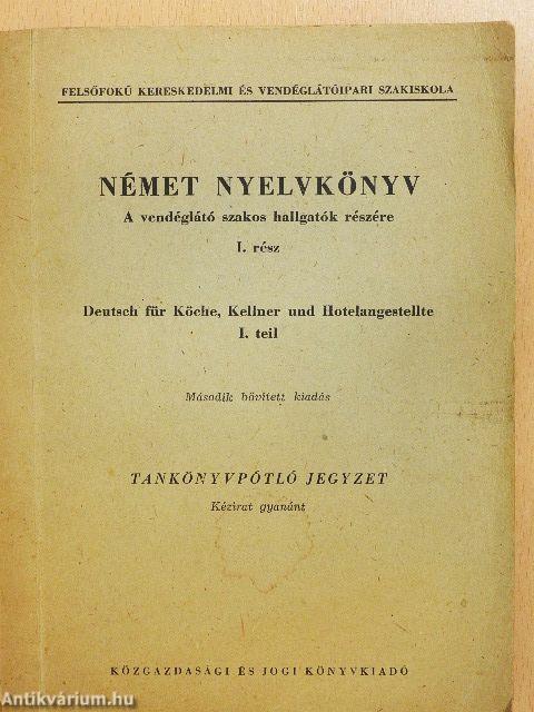 Német nyelvkönyv I.