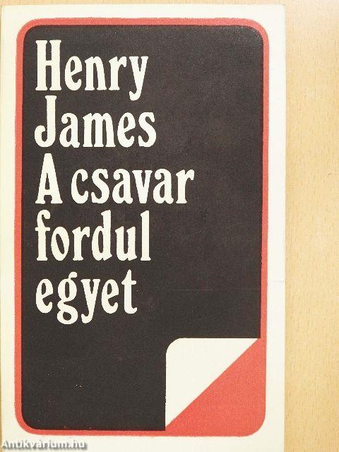 A csavar fordul egyet