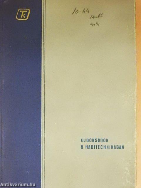 Újdonságok a haditechnikában