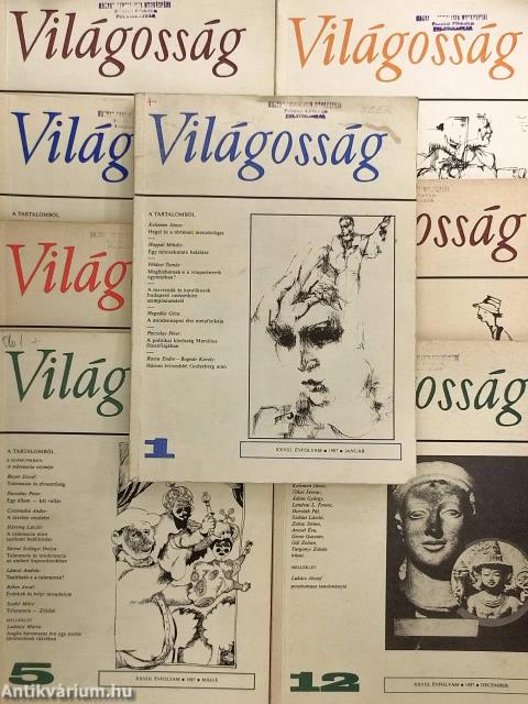 Világosság 1987. (nem teljes évfolyam)