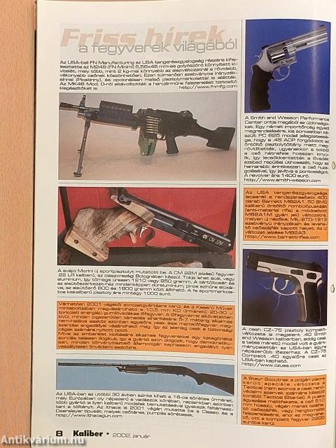 Kaliber 2002. (nem teljes évfolyam)