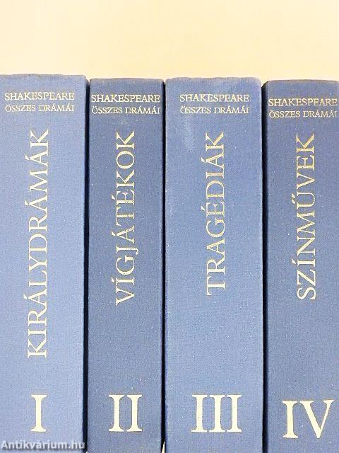Shakespeare összes drámái I-IV.