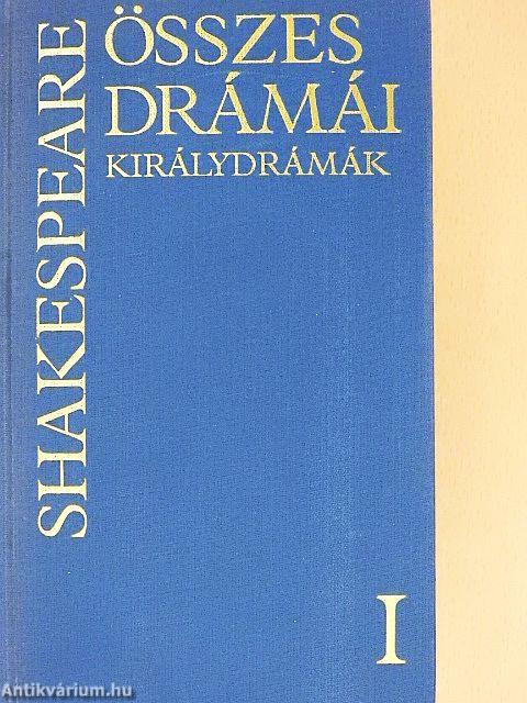 Shakespeare összes drámái I-IV.