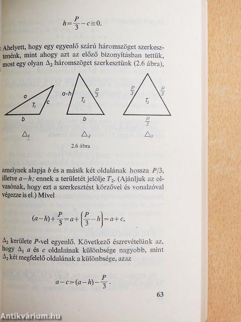 Geometriai egyenlőtlenségek