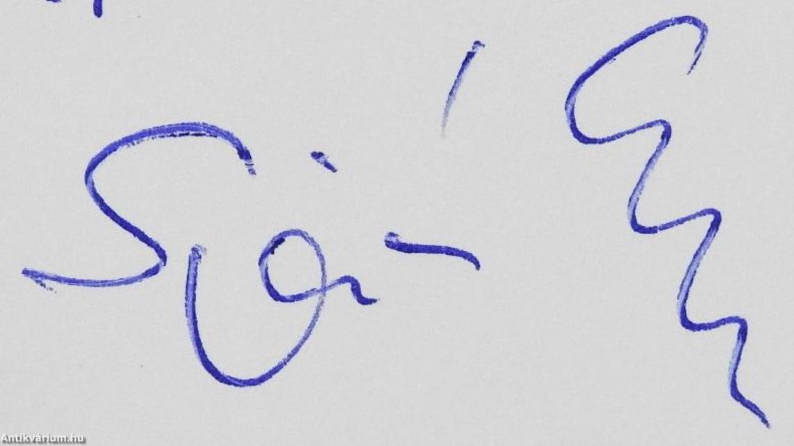 Kőbéka (dedikált példány)