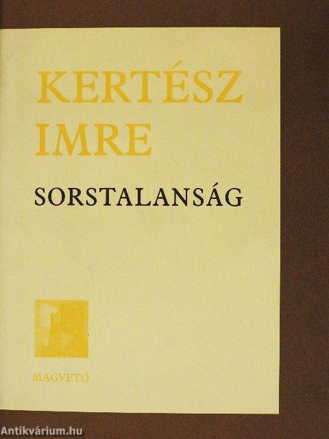Sorstalanság