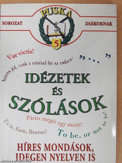 Idézetek és szólások