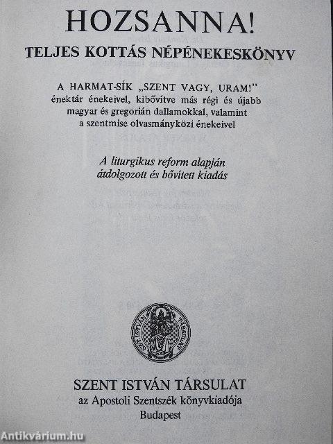 Hozsanna!