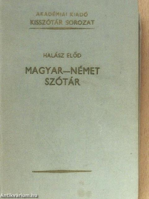 Magyar-német szótár