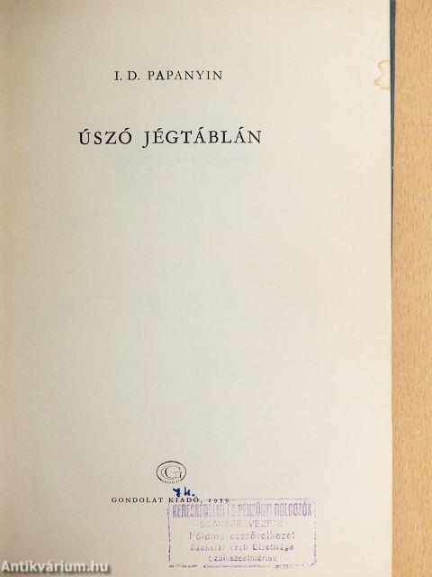 Úszó jégtáblán