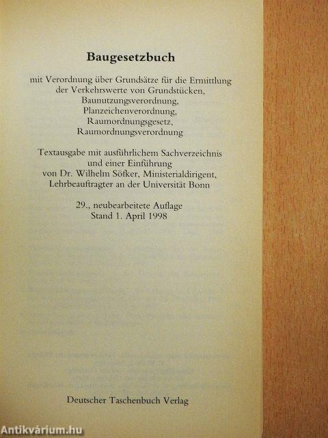 Baugesetzbuch