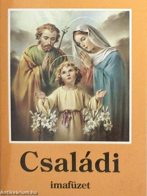 Családi imafüzet