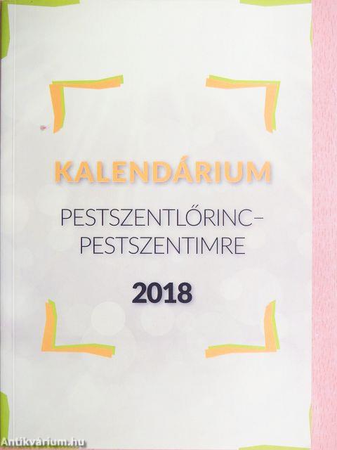 Kalendárium 2018