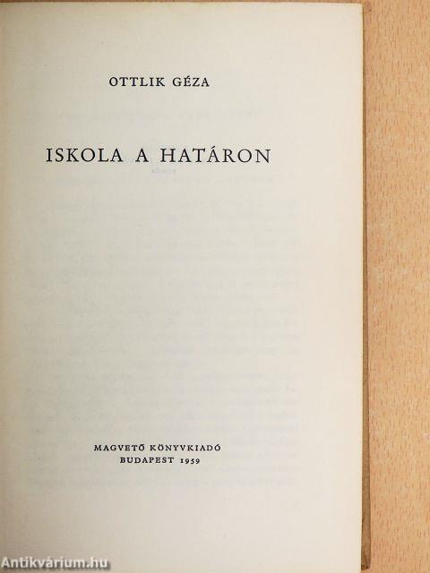 Iskola a határon