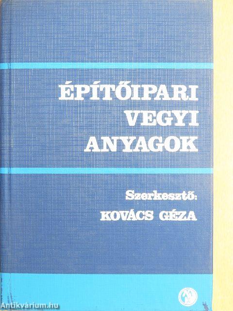 Építőipari vegyi anyagok