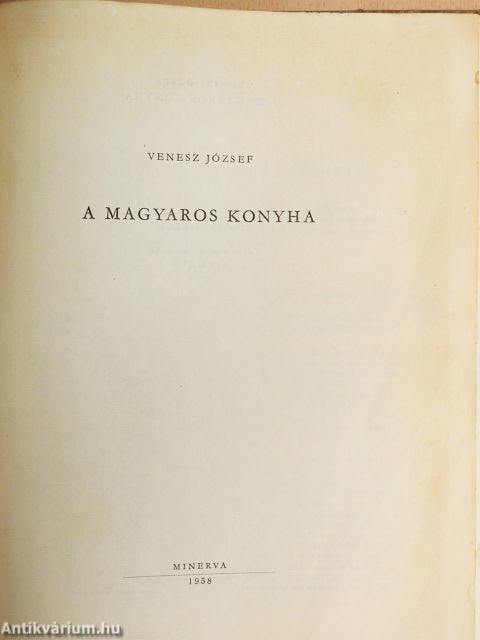 A magyaros konyha