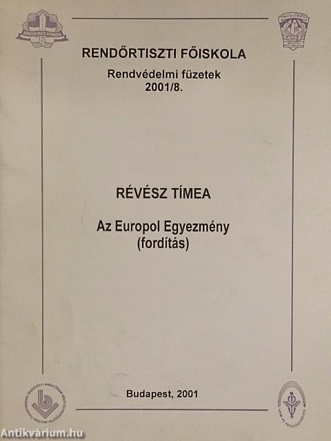 Az Europol Egyezmény