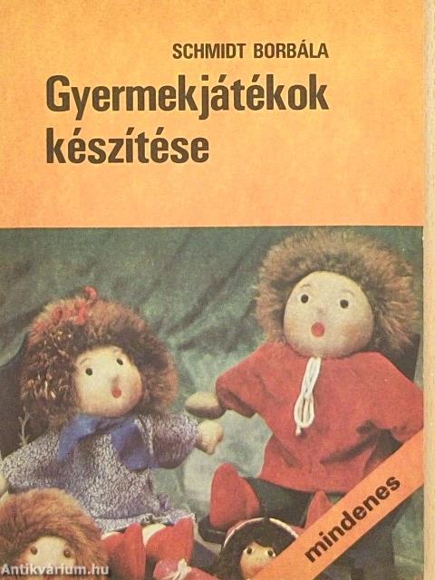 Gyermekjátékok készítése