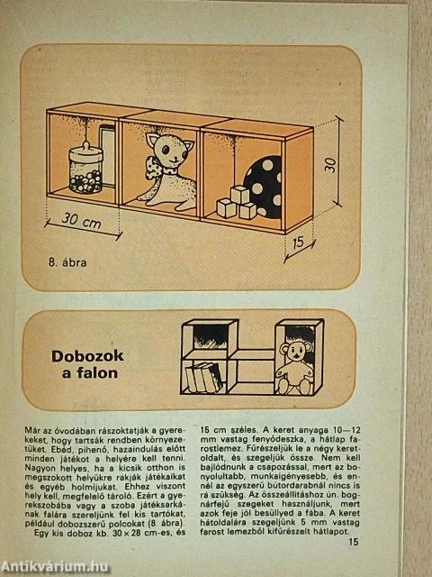 Kisbútorok házilag