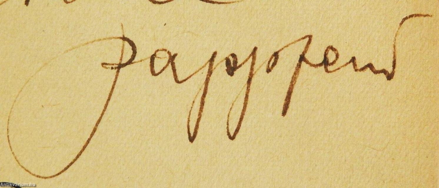 Nyitány (dedikált példány)
