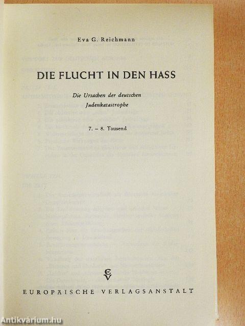 Die Flucht in den Hass