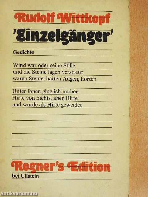 'Einzelgänger'