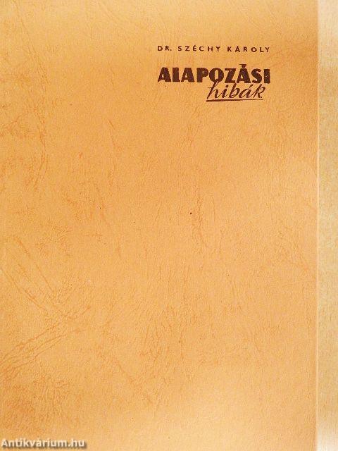 Alapozási hibák