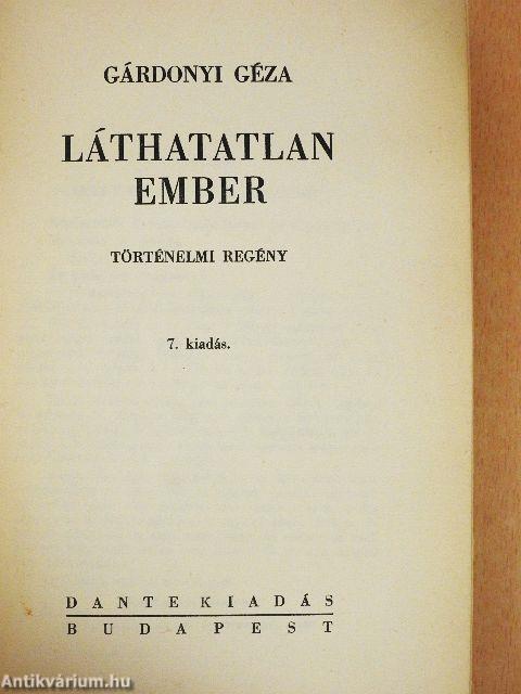 Láthatatlan ember