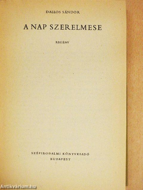 A nap szerelmese/Aranyecset