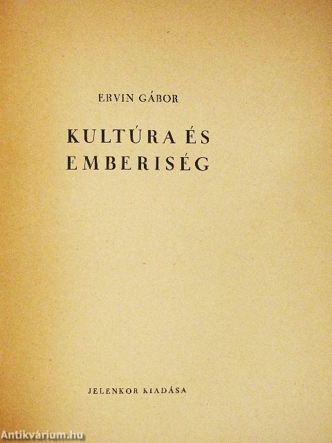 Kultúra és emberiség