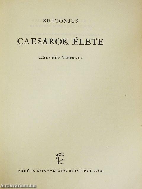 Caesarok élete