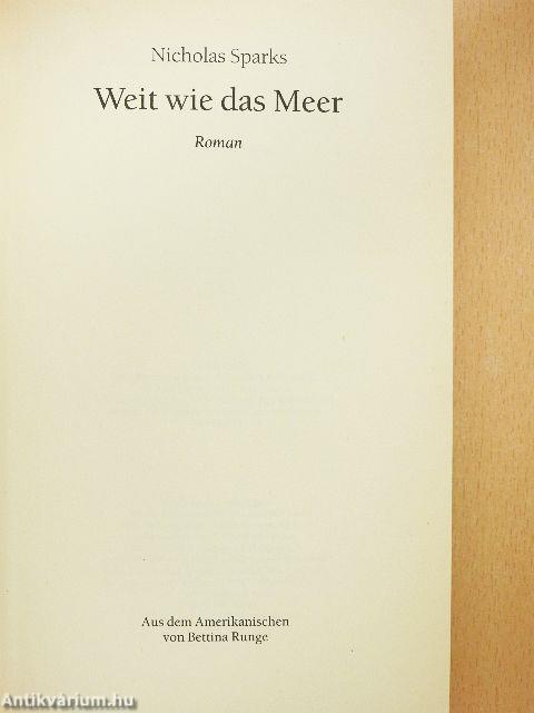 Weit wie das Meer